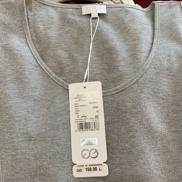 Escada Sport silver tank top - Picture 6 of 8